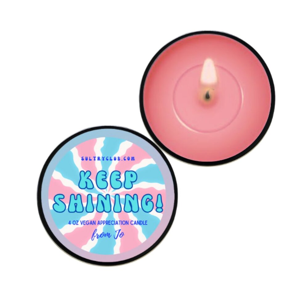 Keep Shining! Friendship Candle